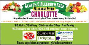 Gluten Free & Allergy Free Event in Charlotte