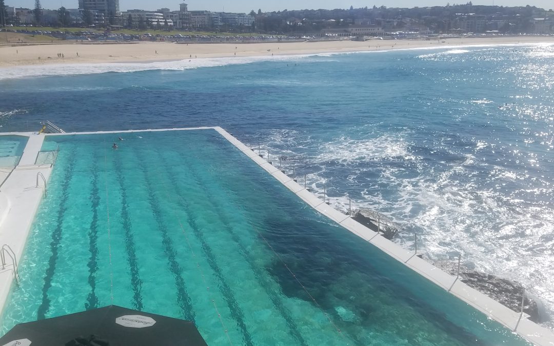 Infinity pool at Bondi Beach