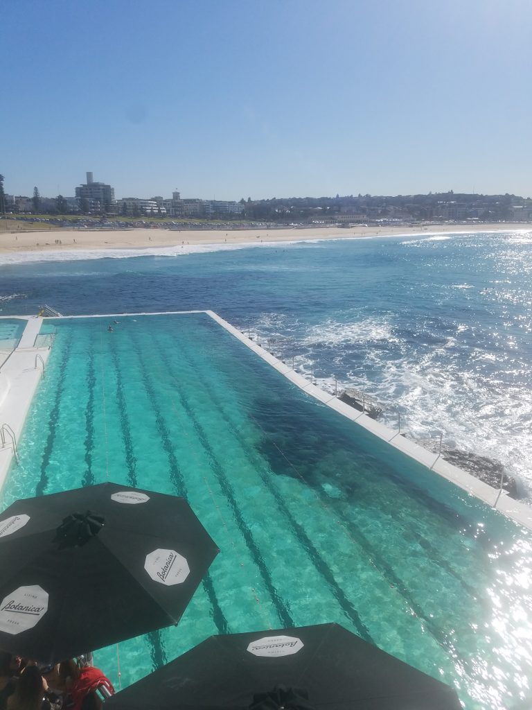 Infinity pool at Bondi Beach