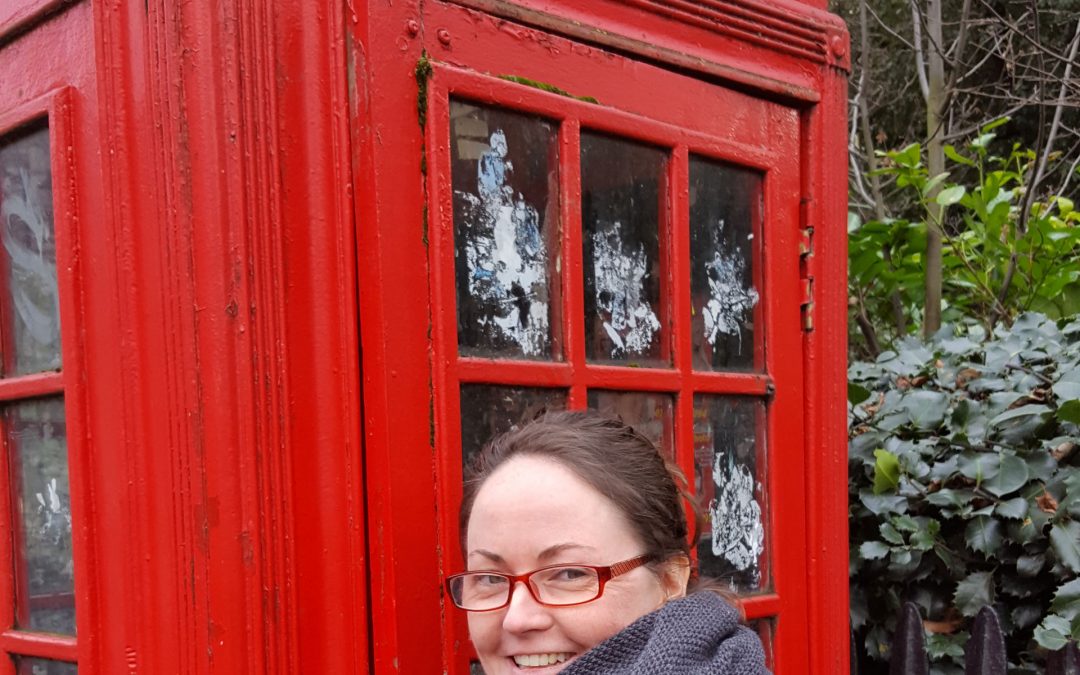 British phone booth